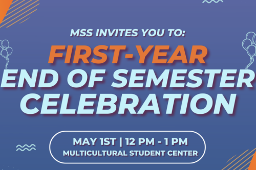 First-Year End of Semester Celebration